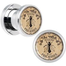将图片加载到图库查看器,Witches Brew Fly Fricassee Halloween Plug Set 0G to 20mm