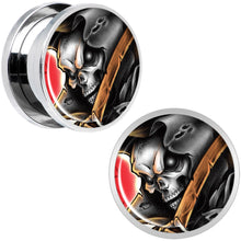 Load image into Gallery viewer, Wake the Dead Grim Reaper Halloween Plug Set 5mm to 16mm