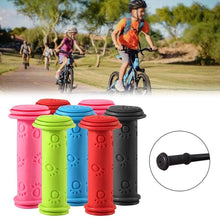 Load image into Gallery viewer, Rubber Bike Bicycle Handle Bar Grips Tricycle Scooter Handlebar For Kids Child Colorful Non-Slip Cycling Handlebar Grips New Kids Bike Security Grips With Impact Protection For Balance Bikes