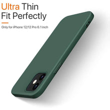 Load image into Gallery viewer, Rubber Case for iPhone 12 and iPhone 12 Pro Case 6.1 inch