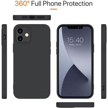 Load image into Gallery viewer, Rubber Case for iPhone 12 and iPhone 12 Pro Case 6.1 inch