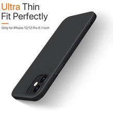 Load image into Gallery viewer, Rubber Case for iPhone 12 and iPhone 12 Pro Case 6.1 inch