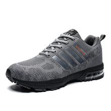 Load image into Gallery viewer, Running Mens Sport Elegant Sneakers Air Cushion Sneakers Lace Up Low Top Jogging Shoes Man Athletic Footwear Breathable Comfortable Athletic Running Sneakers
