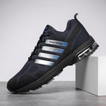 Load image into Gallery viewer, Running Mens Sport Elegant Sneakers Air Cushion Sneakers Lace Up Low Top Jogging Shoes Man Athletic Footwear Breathable Comfortable Athletic Running Sneakers