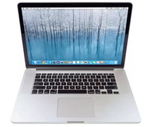 Load image into Gallery viewer, 2015 Apple MacBook Pro 15-inch i7 2.5GHz – 16GB RAM 128GB SSD AMD Radeon R9 M370X Silver (FOR PARTS ONLY)