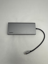Load image into Gallery viewer, Belkin Connect USB-C 8-in-1 Hub – Dual HDMI Display, 100W PD, Ethernet, SD, USB for MacBook & USB-C Laptops