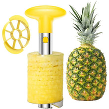 Load image into Gallery viewer, SameTech Easy Kitchen Tool Stainless Steel Fruit Pineapple Peeler Corer Slicer Cutter