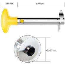 Load image into Gallery viewer, SameTech Easy Kitchen Tool Stainless Steel Fruit Pineapple Peeler Corer Slicer Cutter