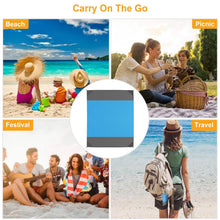 Load image into Gallery viewer, Sand Proof Picnic Blanket with 4 Anchors