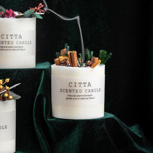 将图片加载到图库查看器,Scented Candle Gift Box With Tray Cover Soy Wax Candle New Year Gift Creative Glass Romantic Scented Candle Balancing Healing Candle Natural Soy Wax White Natural Scented Purifying Candle for Aromatherapy