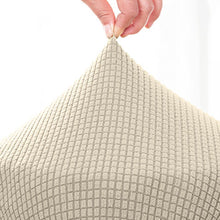 将图片加载到图库查看器,Seat Chair Slipcover Thickened Round Chair Cover Bar Stool Cover Elastic Stretchable Polyester Round Washable Stool Cushion Home Jacquard Bar Stool Covers Stretch Round Chair Seat Cover Chair Seat Slipcovers