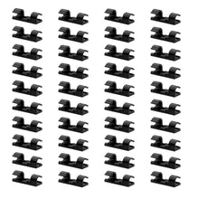 将图片加载到图库查看器,Self-Adhesive Wire Organizer Line Cable Plastic Clips