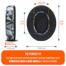 Load image into Gallery viewer, Sennheiser HD6XX & HD600 Gel Earpads - WC FreeZe HD