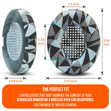 Load image into Gallery viewer, Sennheiser Momentum 4 Earpad Sweat Covers - WC SweatZ Momentum 4