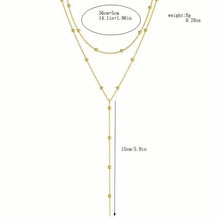 Load image into Gallery viewer, Sexy Tribal Style Iron Chain with Dangling Tassel Pendant