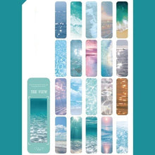 Load image into Gallery viewer, Sheets Scrapbooking Deco Craft Paper Bookmark For Teachers Students Classroom Rewards Supplies Page Markers Assorted Book Markers Durable Magnetic Page Clip For Students Teachers Reading