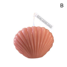 Load image into Gallery viewer, Shell candle Soy Wax Scented Candle Seashell Scented Candles Aesthetic Trendy Candles Hand Poured Soy Wax Candle Handmade Shell Shape Candle Seashell Candle For Room Decor