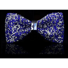 Load image into Gallery viewer, Shiny Butterfly Men Bowtie Sparkling Wedding Bridegroom Bow Ties Adjustable Length Party Bowties