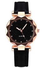 将图片加载到图库查看器,Shiny Luxury Student Watch Womens Star Quartz Watch Fashion Casual Womens Watch Bracelet Set Dial Woman Children Set Bracelet Watch Leather Band Luxury Quartz Watches