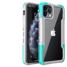 Load image into Gallery viewer, Shockproof Phone Case For iPhone 12 11 13 Pro Max Transparent Case For iPhone 11 12 13 Hard Soft Full Cover 360 Degree Protective Cover Simple Luxury Design Shiny iphone cover