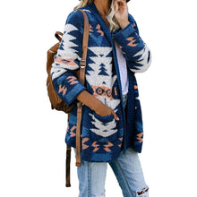 将图片加载到图库查看器,Sidefeel Women Open Front Cardigan Sweater Button Down Knit Sweater Coat