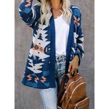 将图片加载到图库查看器,Sidefeel Women Open Front Cardigan Sweater Button Down Knit Sweater Coat