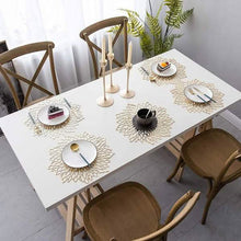 Load image into Gallery viewer, Silver and Gold Decorative Placemats