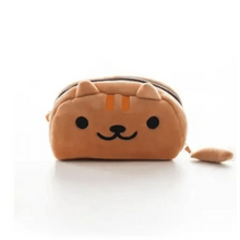 Load image into Gallery viewer, Simple Cartoon Pencil Pouch Design Soft Large Capacity Student Pencil Box Cute Pen Organizer