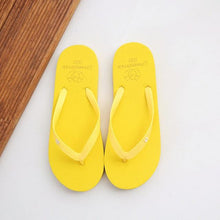 将图片加载到图库查看器,Simple Colors Comfortable Slippers Flip Flop Women Summer Fashion Casual Non-Slip Couple Flip Flops Breathable Beach Flip Flops For Women Summer Beach Slide Sandals