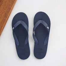 将图片加载到图库查看器,Simple Colors Comfortable Slippers Flip Flop Women Summer Fashion Casual Non-Slip Couple Flip Flops Breathable Beach Flip Flops For Women Summer Beach Slide Sandals