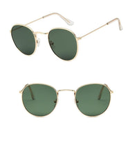 将图片加载到图库查看器,Simple Fashion Design Small Sunglasses For Women Round Shape Glasses For Men/Women Luxury Eyeglasses UV Protection Lightweight Driving Fishing Sports Mens Sunglasses