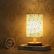 将图片加载到图库查看器,Simple Modern Table Lamp Bedroom Study Bedside Lamp 5V-220v Dimming Solid Wood Creative Birthday Gift Night Light Decorative Table Lamp Cute Study Lamps for Bedroom Décor