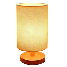 将图片加载到图库查看器,Simple Modern Table Lamp Bedroom Study Bedside Lamp 5V-220v Dimming Solid Wood Creative Birthday Gift Night Light Decorative Table Lamp Cute Study Lamps for Bedroom Décor