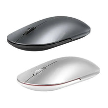 将图片加载到图库查看器,Simple Modern White/Black Wireless Bluetooth USB Connection Optical Mouse For Laptop PC Portable Slim Rechargeable Mouse Computer Mouse