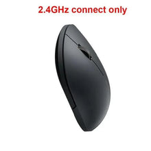 将图片加载到图库查看器,Simple Modern White/Black Wireless Bluetooth USB Connection Optical Mouse For Laptop PC Portable Slim Rechargeable Mouse Computer Mouse
