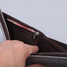 Load image into Gallery viewer, Simple PU Leather Business Men Wallet Fashion Lightweight Card Holder For Men Quality Luxurious Wallet