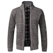 Load image into Gallery viewer, Simple Quality Autumn Winter New Men's Jacket Slim Fit Jacket Slim Fit Thick Sweaters Male Jacket Men Solid Cotton Thick Warm Sweater With Pockets Fashion Warm Cold Weather Classic Jacket