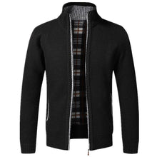 Load image into Gallery viewer, Simple Quality Autumn Winter New Men's Jacket Slim Fit Jacket Slim Fit Thick Sweaters Male Jacket Men Solid Cotton Thick Warm Sweater With Pockets Fashion Warm Cold Weather Classic Jacket