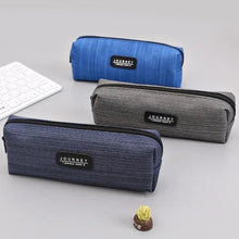 Load image into Gallery viewer, Simple Small Square Waterproof Pencil Case Stationery Case For Students Unique Pencil School Case