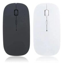 Load image into Gallery viewer, Simple Thin 1600 DPI USB Optical Black/White Wireless Computer Office Mouse Ultra Slim 2.4GHz Mouse For PC Laptop Classic Gaming Mouse