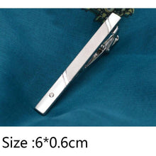 将图片加载到图库查看器,Simple Tie Clip Men Metal Copper Necktie Bar Clip Gold Silver Black 3 Bright Colors Best Gifts For Your Father Lover And Friends Simple Classic Bar Clasp Practical Necktie Accessories Fashion Men Tie Clips Luxury Clothing Jewelry
