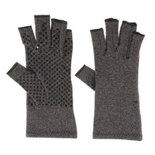 将图片加载到图库查看器,Simple Winter Arthritis Gloves Unisex Classic Anti Arthritis Therapy Gloves Compression Fingerless Gloves