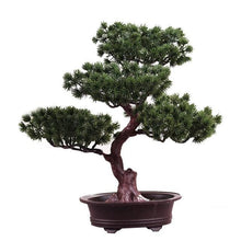 Load image into Gallery viewer, Simulation Lifelike Simple Potted Decor Artificial Bonsai Pine Tree Decorative Bonsai Ornaments Fake Gift Artificial Accessories Fake Flowers Arrangements for Home Decoration