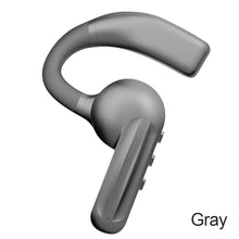 将图片加载到图库查看器,Single-Ear Sports Waterproof Car Earphone Ultra Standby Bluetooth-Compatible Headset Bone Conduction Ear Hook Headphone Sports Headphones Wired Gaming Earbuds Monitor Earphones with Mic, Stereo Sound Volume Control and Detachable Microphone