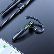 Load image into Gallery viewer, Single Wireless Bluetooth 5.0 Headset Handsfree HIFI Fingerprint Touch Hanging Ear Earphone for iPhone Waterproof Earpiece Ear Wireless Bluetooth Sport Headphones