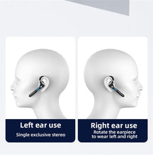 Load image into Gallery viewer, Single Wireless Bluetooth 5.0 Headset Handsfree HIFI Fingerprint Touch Hanging Ear Earphone for iPhone Waterproof Earpiece Ear Wireless Bluetooth Sport Headphones