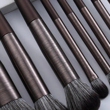 Load image into Gallery viewer, Sizzling 11/8pcs Natural Hair Green Makeup Brushes Foundation Powder Eyeshadow Eyebrow Brush Set Profesional Cosmetic Tool