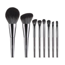 Load image into Gallery viewer, Sizzling 11/8pcs Natural Hair Green Makeup Brushes Foundation Powder Eyeshadow Eyebrow Brush Set Profesional Cosmetic Tool