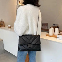 将图片加载到图库查看器,Sizzling Embroidery Thread Small PU Leather Crossbody Bags For Women And Girls Trending Female Shoulder Handbags