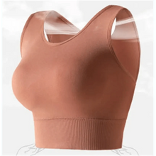 将图片加载到图库查看器,Sizzling Sports Bra For Women Solid Yoga Top Fitness Pad Bra Girl Active Wear Workout Running Sportswear Breathable Soft Bra